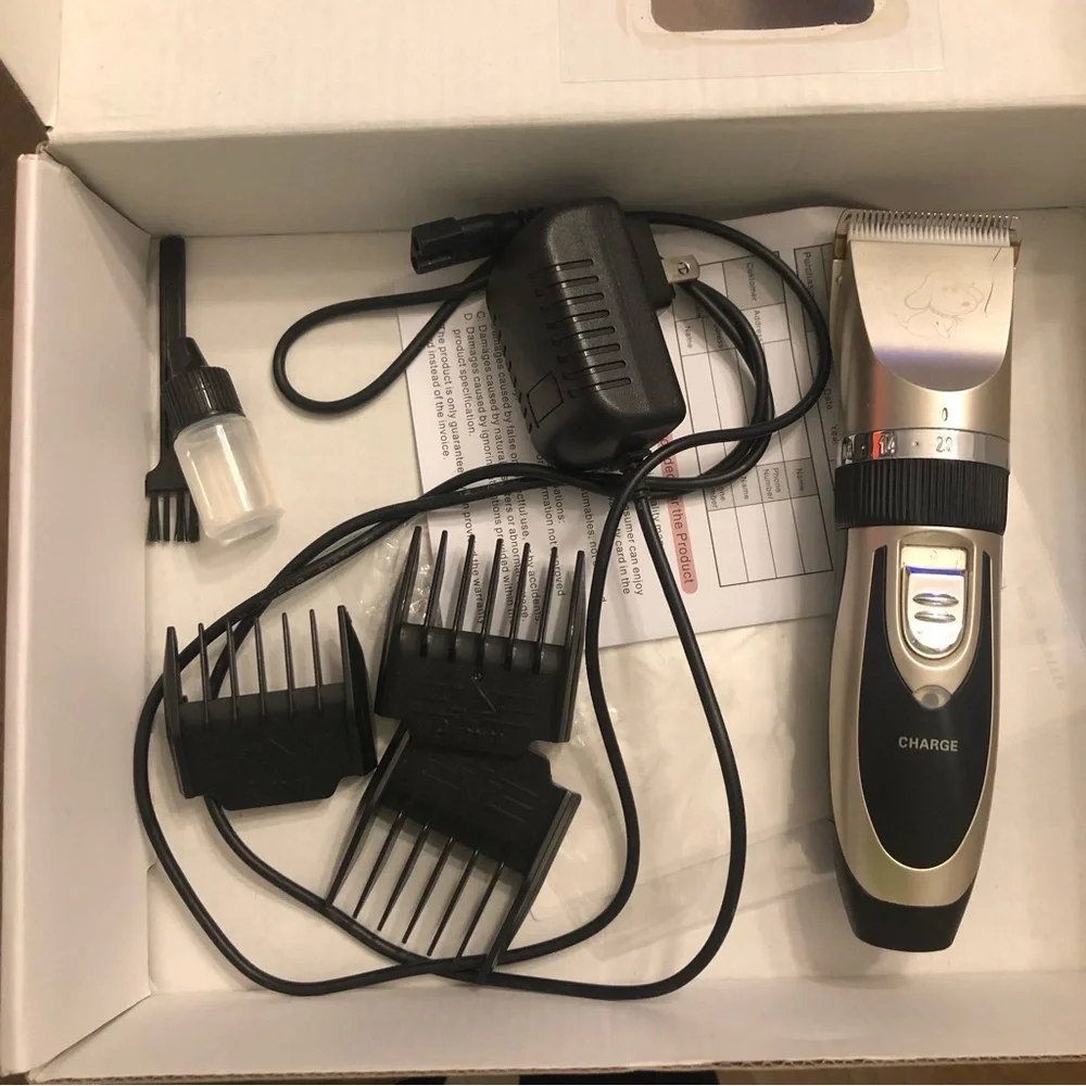 MounTEK Rechargeable Professional Dog Cat Grooming Razor Clippers